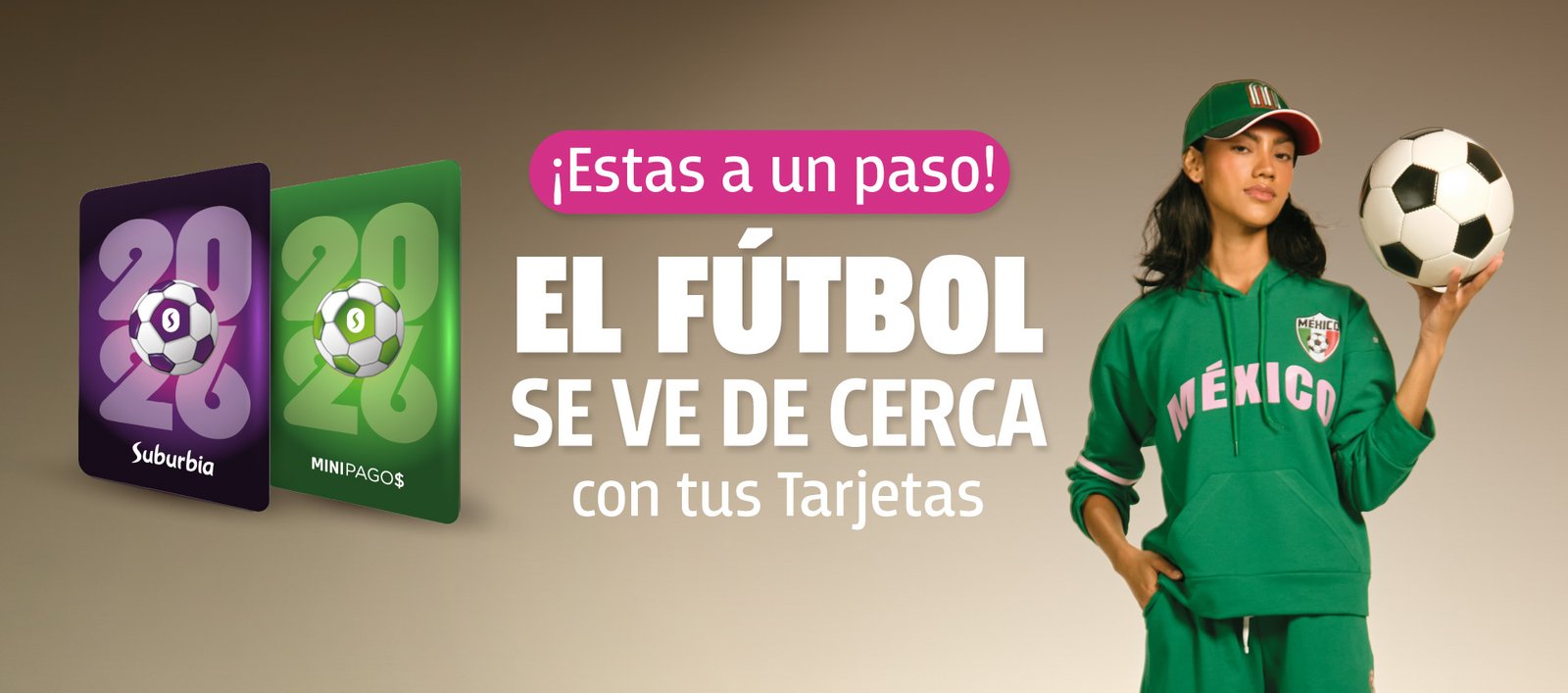 ganacredito suburbia - El fútbol se ve de cerca con tus Tarjetas Suburbia